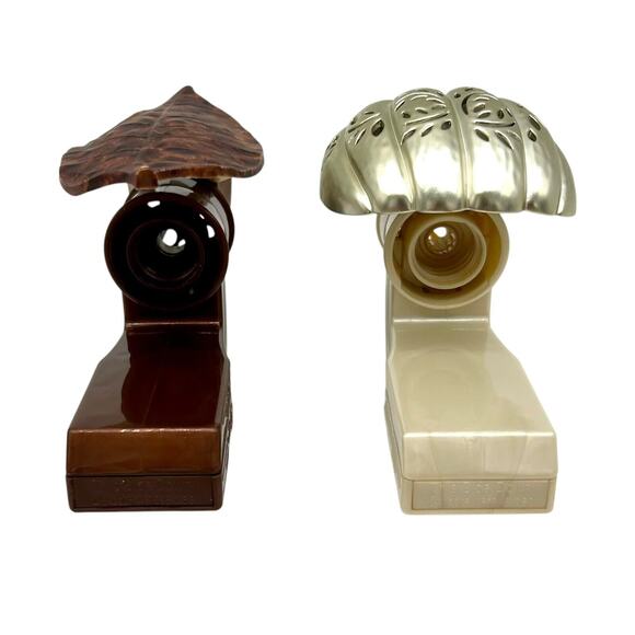 2 Bath & Body Works Pumpkin & Leaf Wallflower Plug In Light Up Fall - Picture 2 of 9